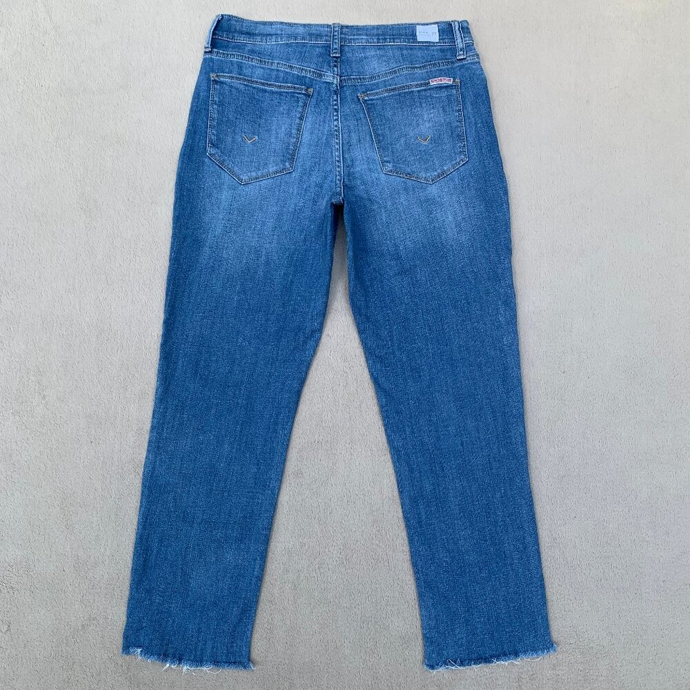 Hudson Natalie Mid Rise Slim Boyfriend Crop Jeans Sz27 - Picture 6 of 16